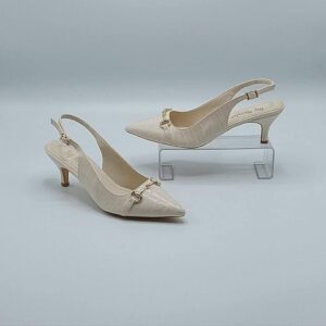 Milano Chic Slingback Kitten Heels