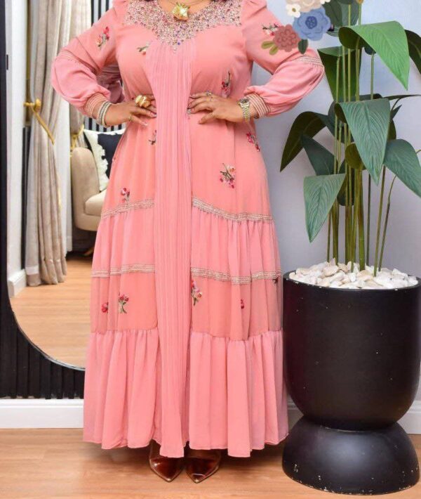 Layla Embroidered Maxi Kaftan