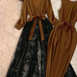 Veloura Lace Elegance Duo Set