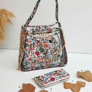 Gucci Jardin Bloom Clear Tote Set
